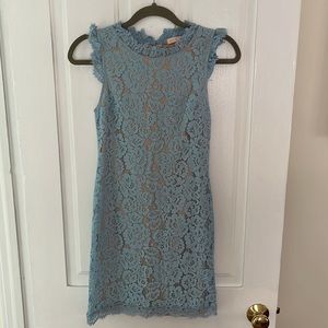 Vici Blue Lace Dress
